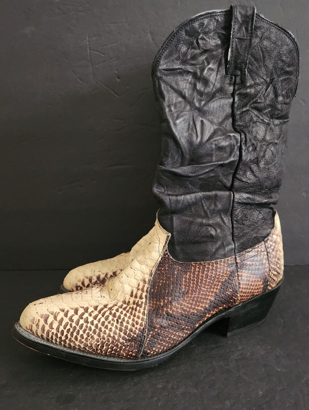 Durango Leather Python Snakeskin Boot Men's Size 11EE (DB631)